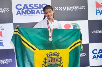 Atleta de Aratiba brilha no Campeonato Brasileiro de Karatê e se aproxima da Seleção