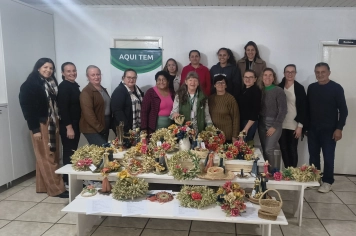 Curso de Artesanato com Palha de Milho é realizado em Aratiba