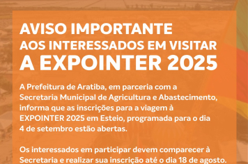 Comunicado!