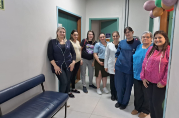 Em alusão ao Agosto Dourado, a Secretaria de Saúde de Aratiba promove visita ao Hospital Santa Terezinha de Erechim