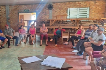 Secretaria Municipal da Saúde em parceria com a Assistência Social e CRAS de Aratiba participa do retorno dos encontros com grupos de idosos nas comunidades