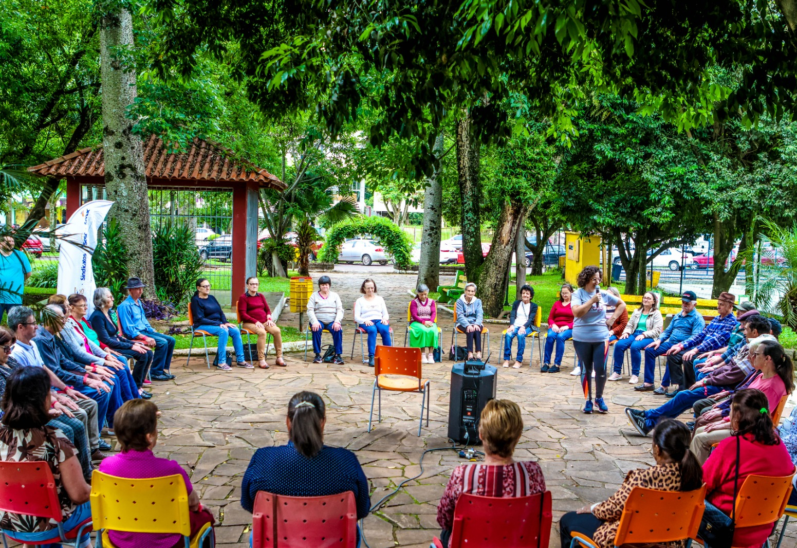 Aratiba realiza atividade para marcar mês do idoso
