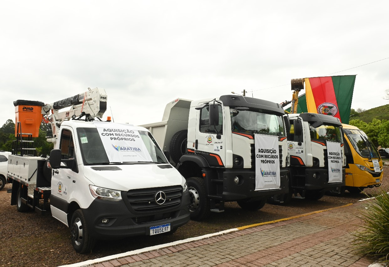 Aratiba investe mais de R$ 4,6 milhões em aquisições de novos veículos e máquinas